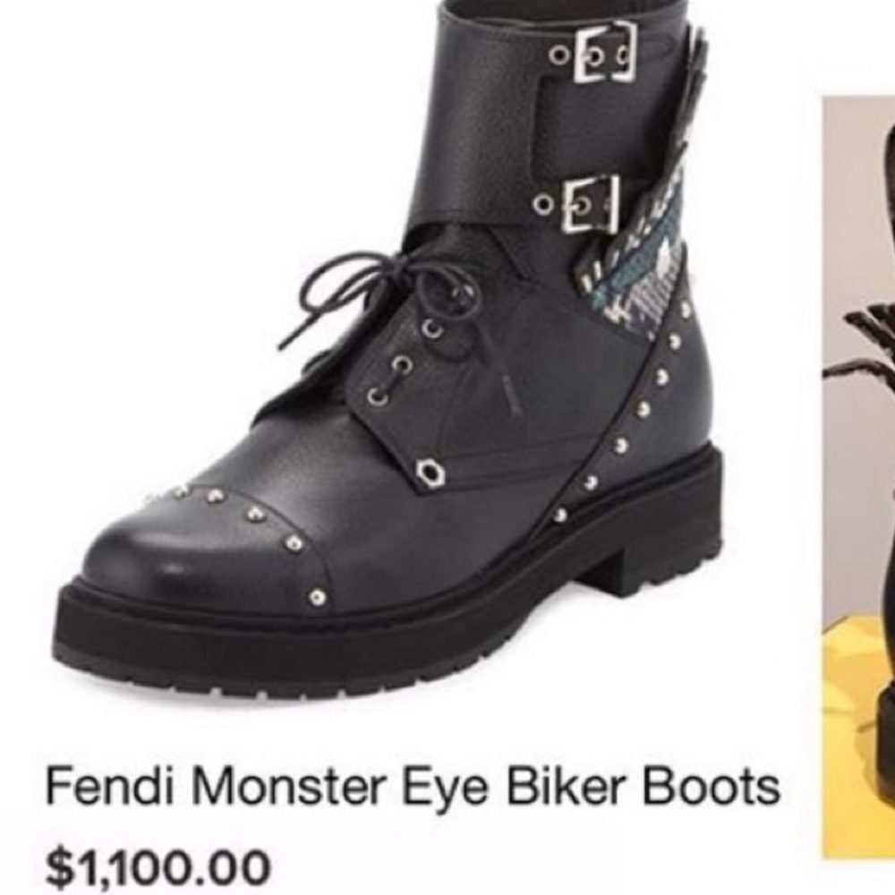 Fendi Biker Boots